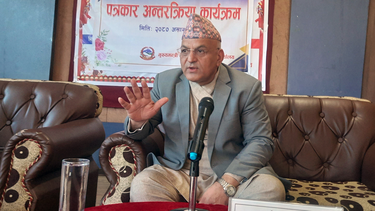 छठ एकता र सद्भावको पर्व : मुख्यमन्त्री पाण्डे